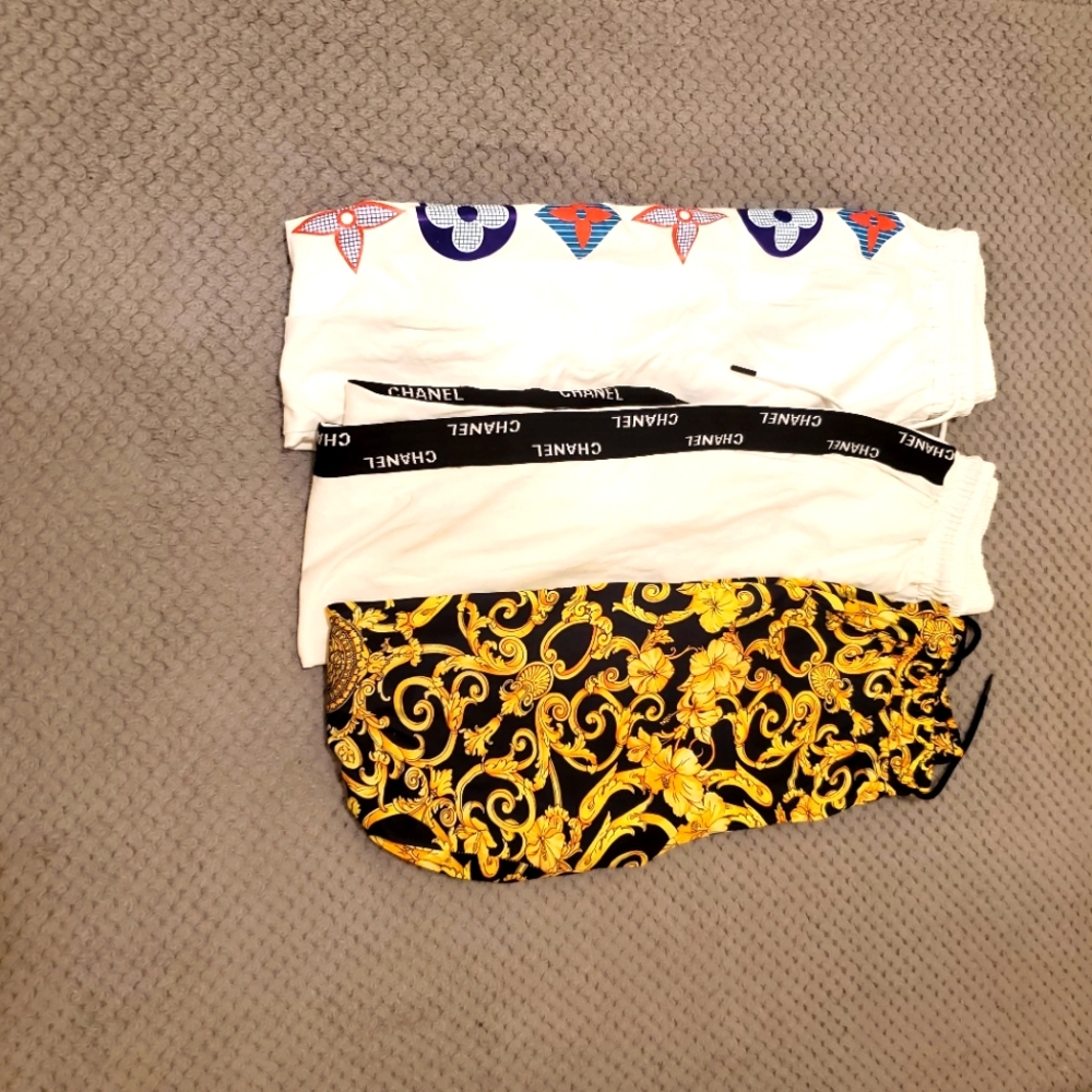 3PC DESIGNER LABEL JOGGING PANTS